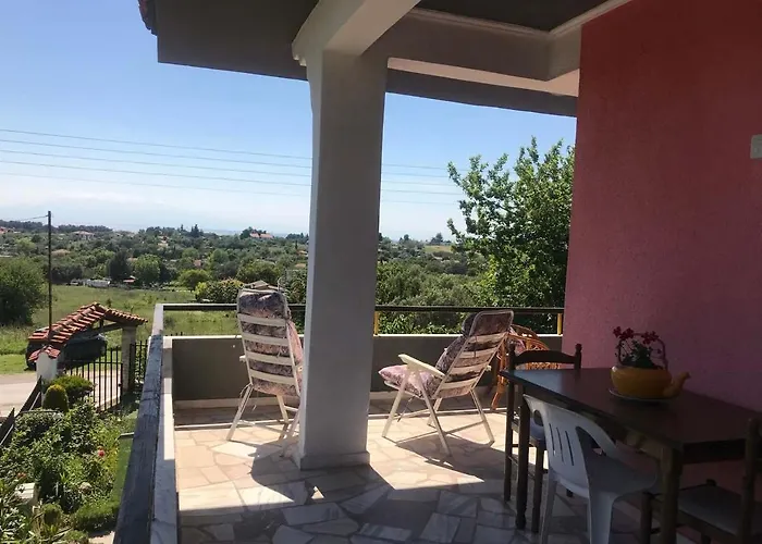 Apartman Great First Floor With View Nea Kallikrateia